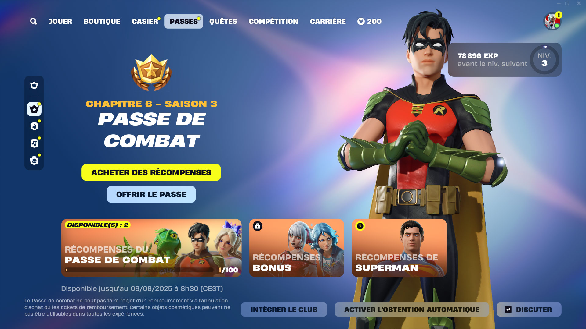 Fortnite : Quand se termine la saison Super (saison 3 chapitre 6